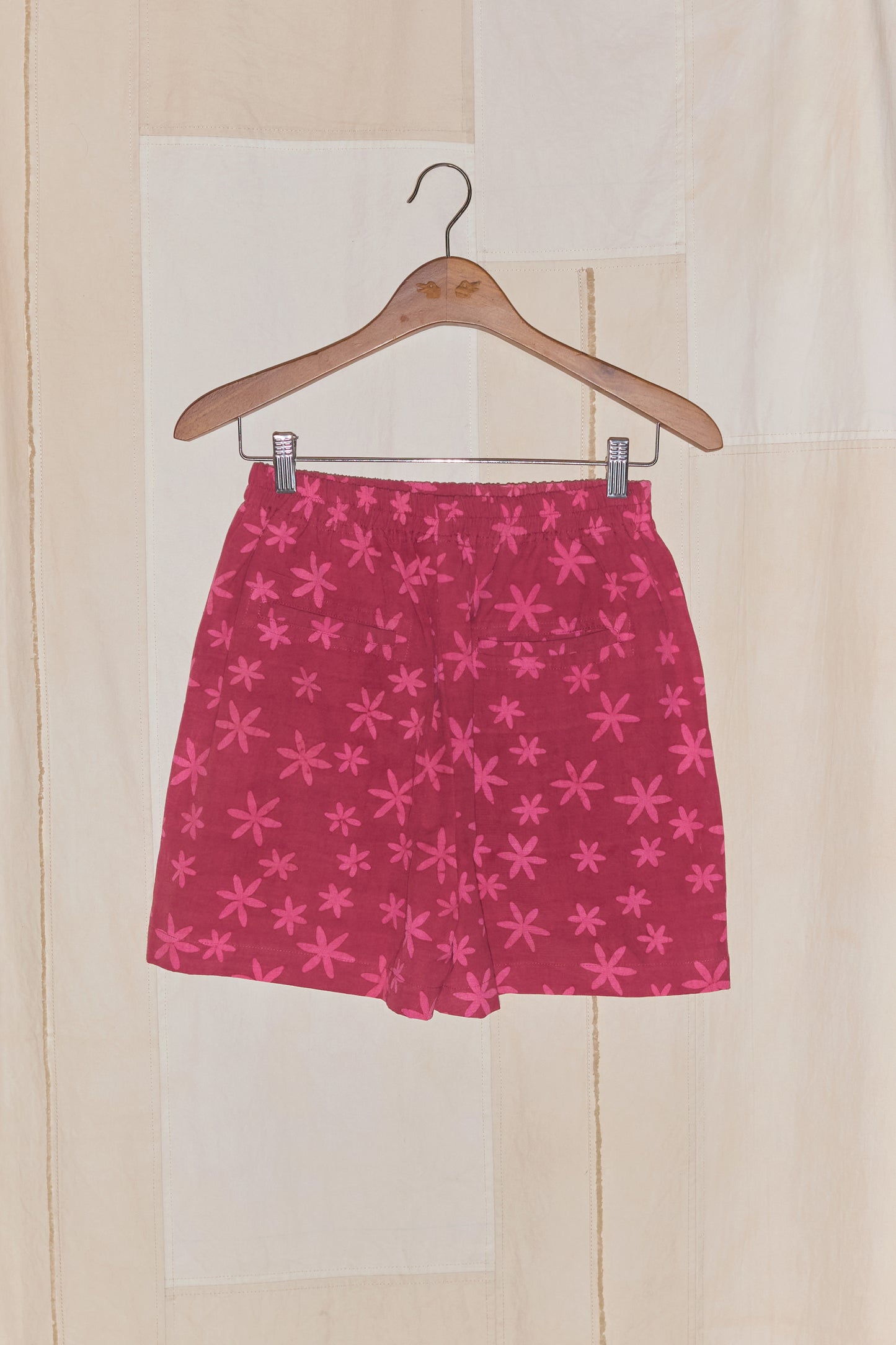 Batik Short In Red
