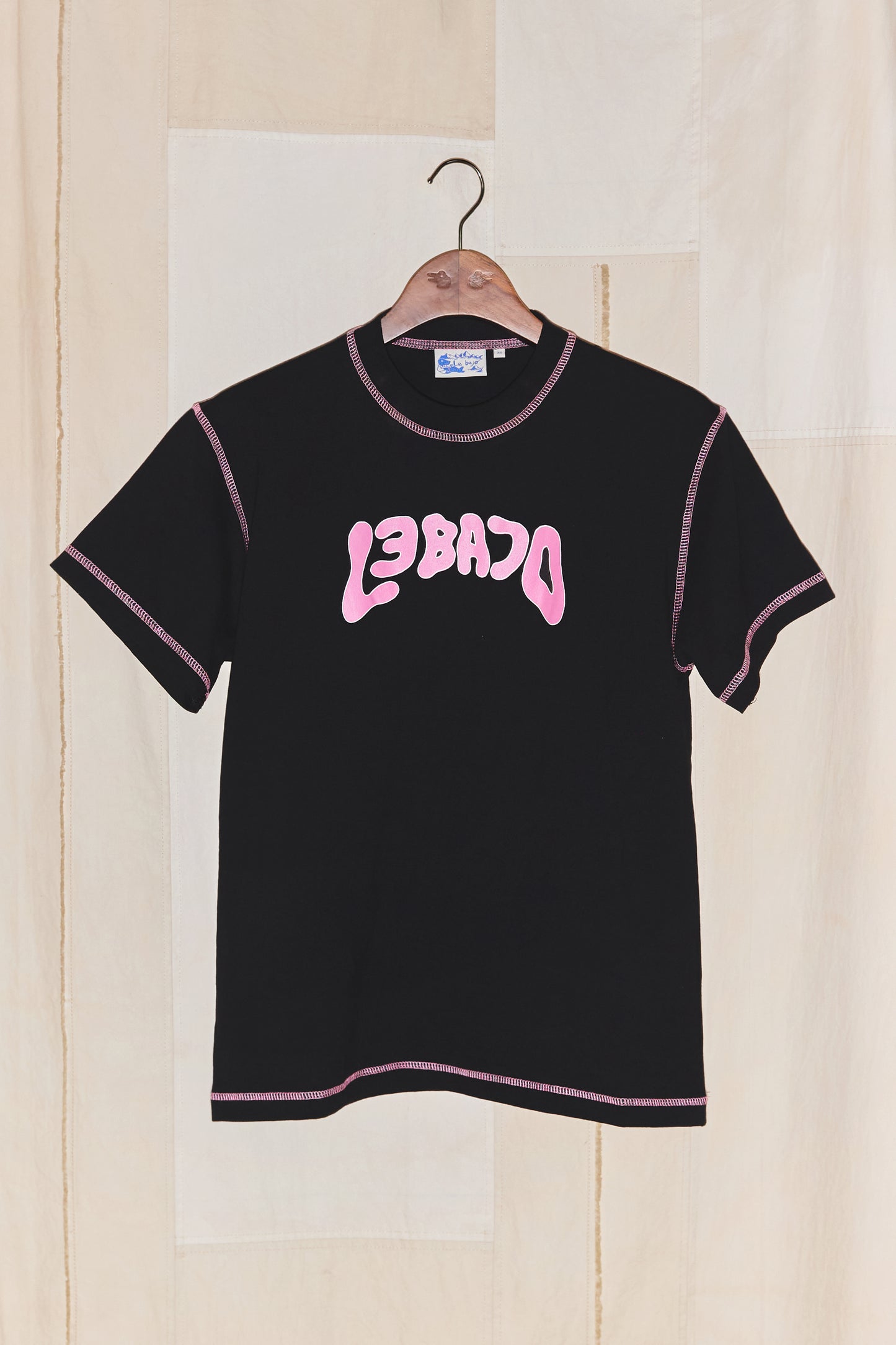 Sunny Black Washed Tee