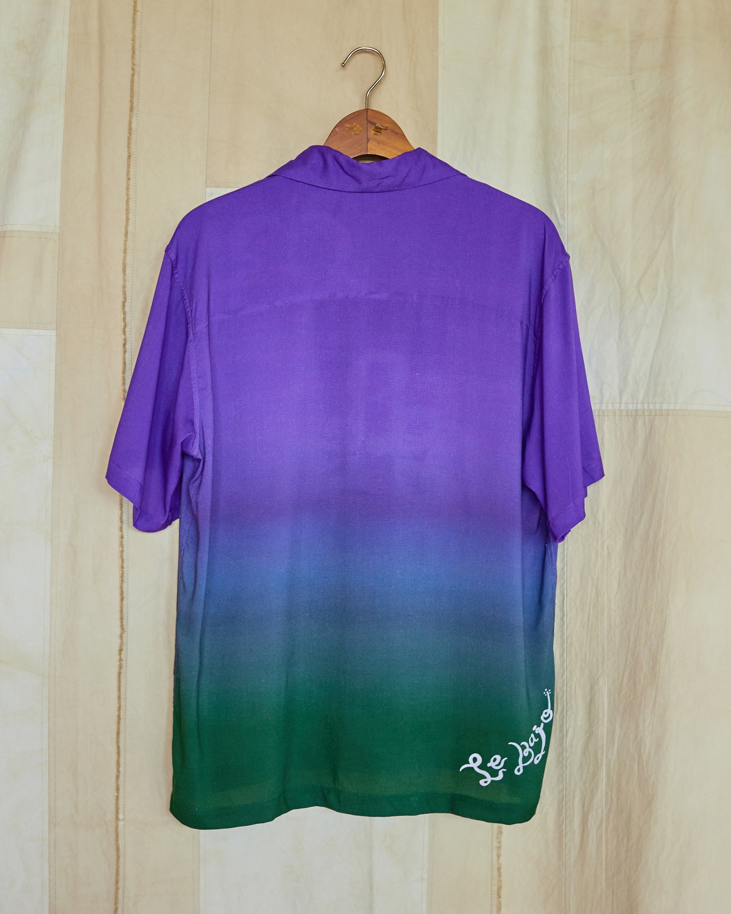 Hibiscus Bali Shirt Purple