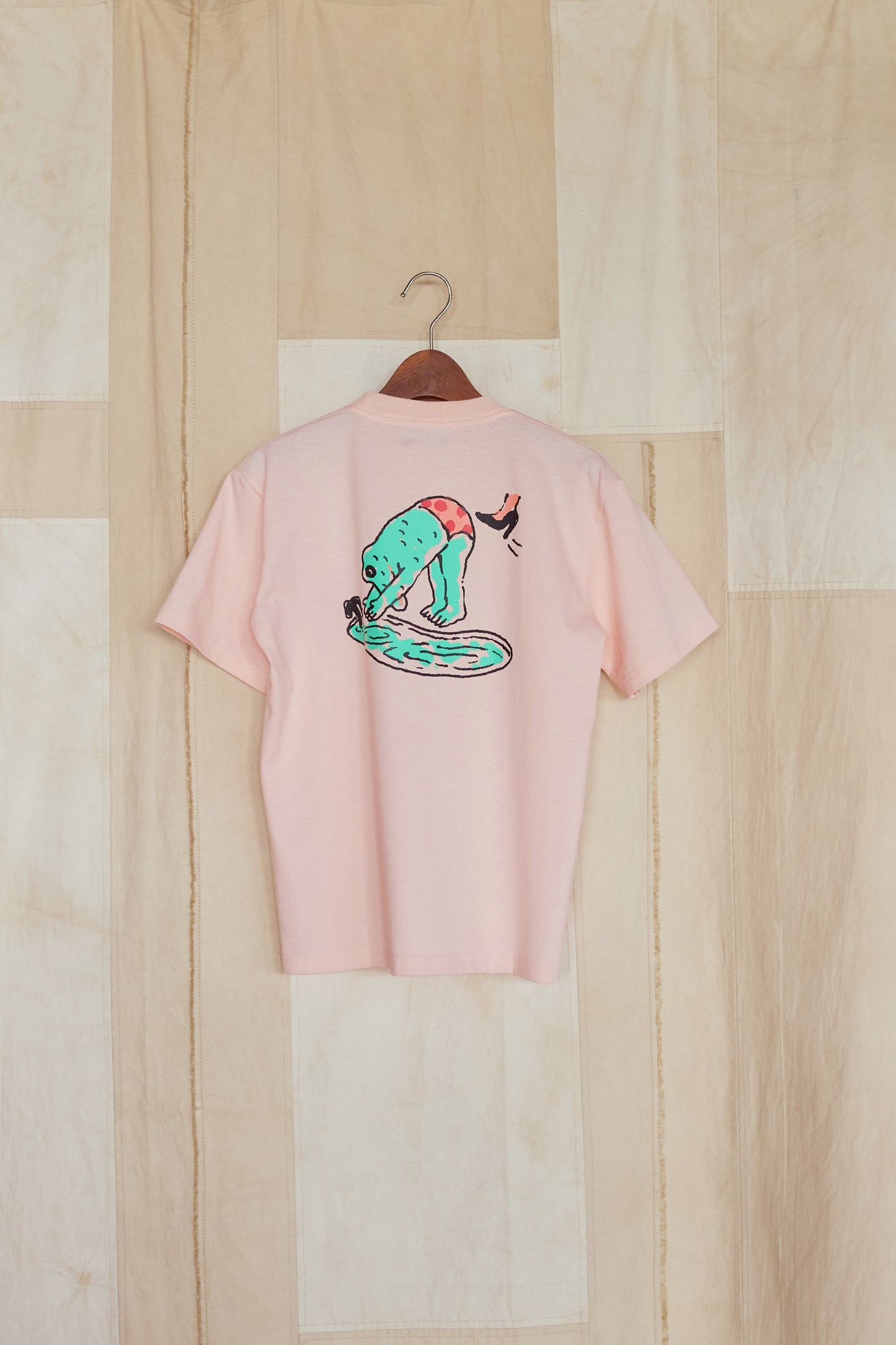 Kids Dug Down T-shirt in Pink