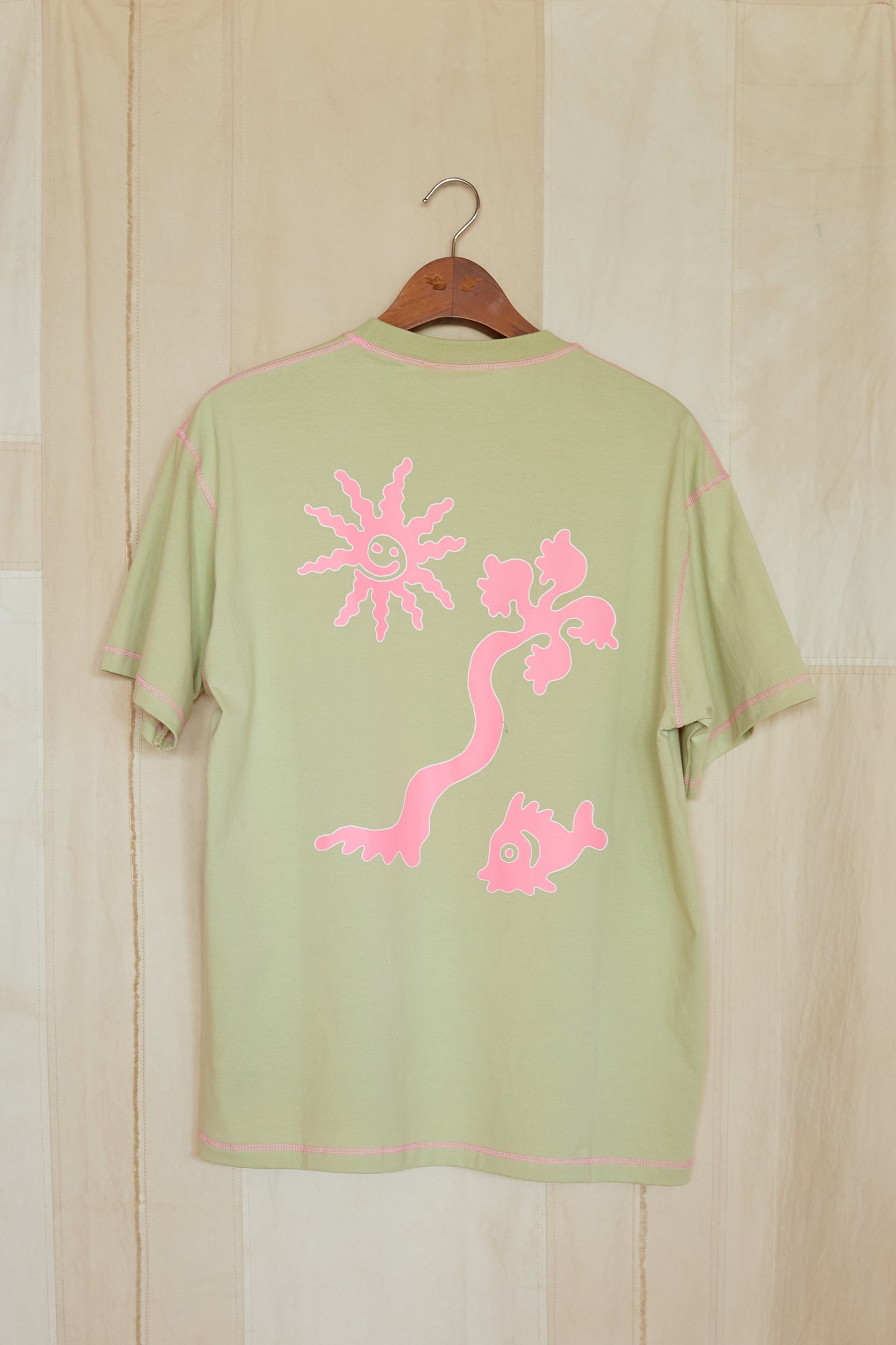 Sunny Peppermint Washed Tee