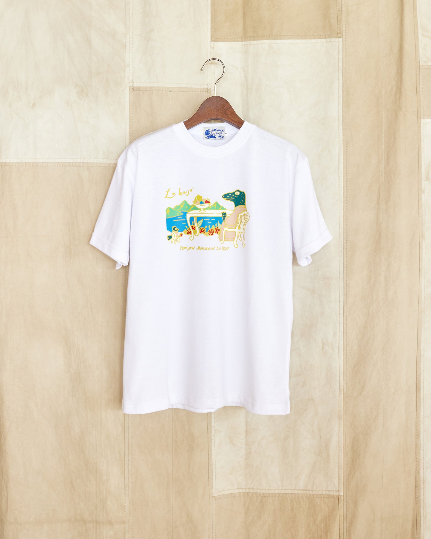 Kids Monsieur Bajo T-shirt in White