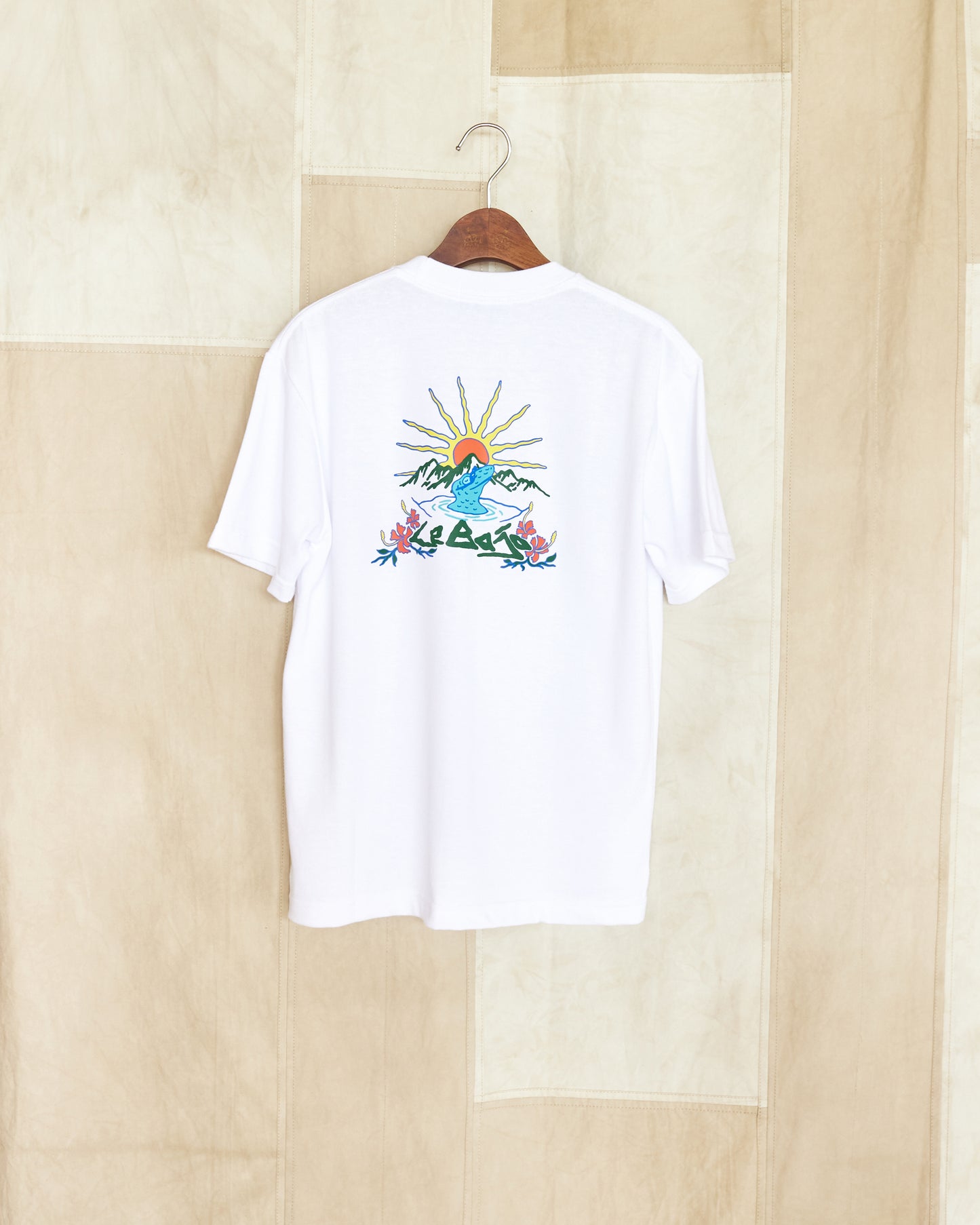 Kids Komodo Sunbathing T-shirt in White