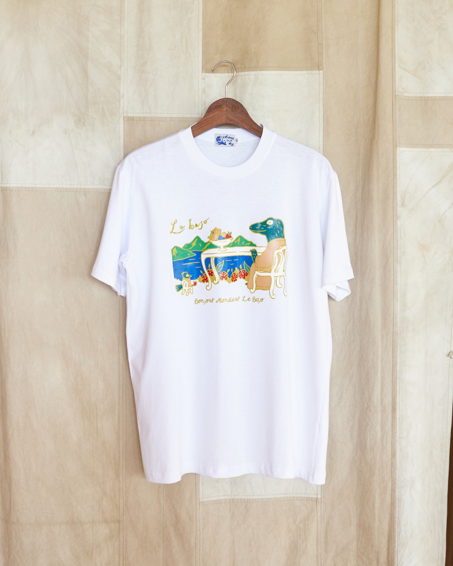 Monsieur Bajo T-shirt in White