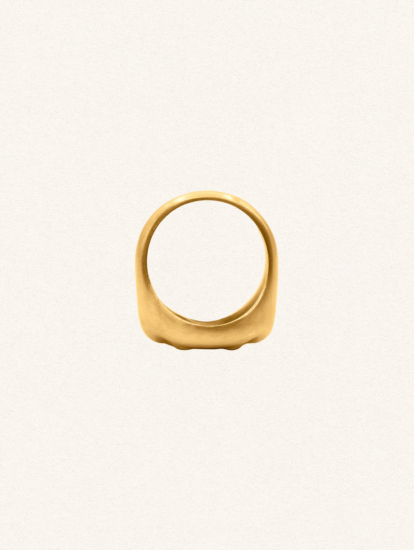 Heart To Heart Ring In Gold