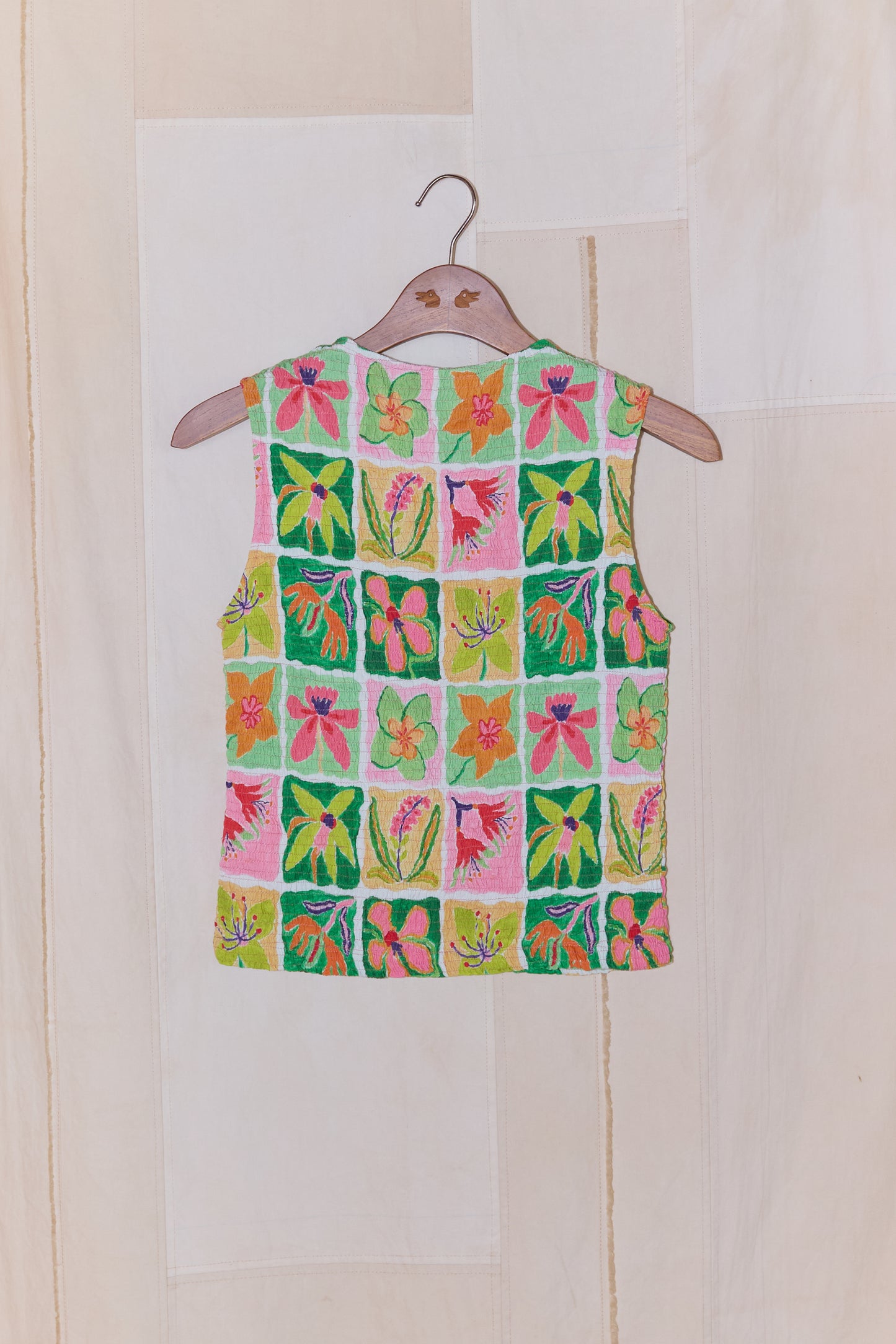Flora Scrunch Top