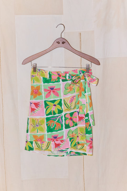 Flora Wrap Skirt
