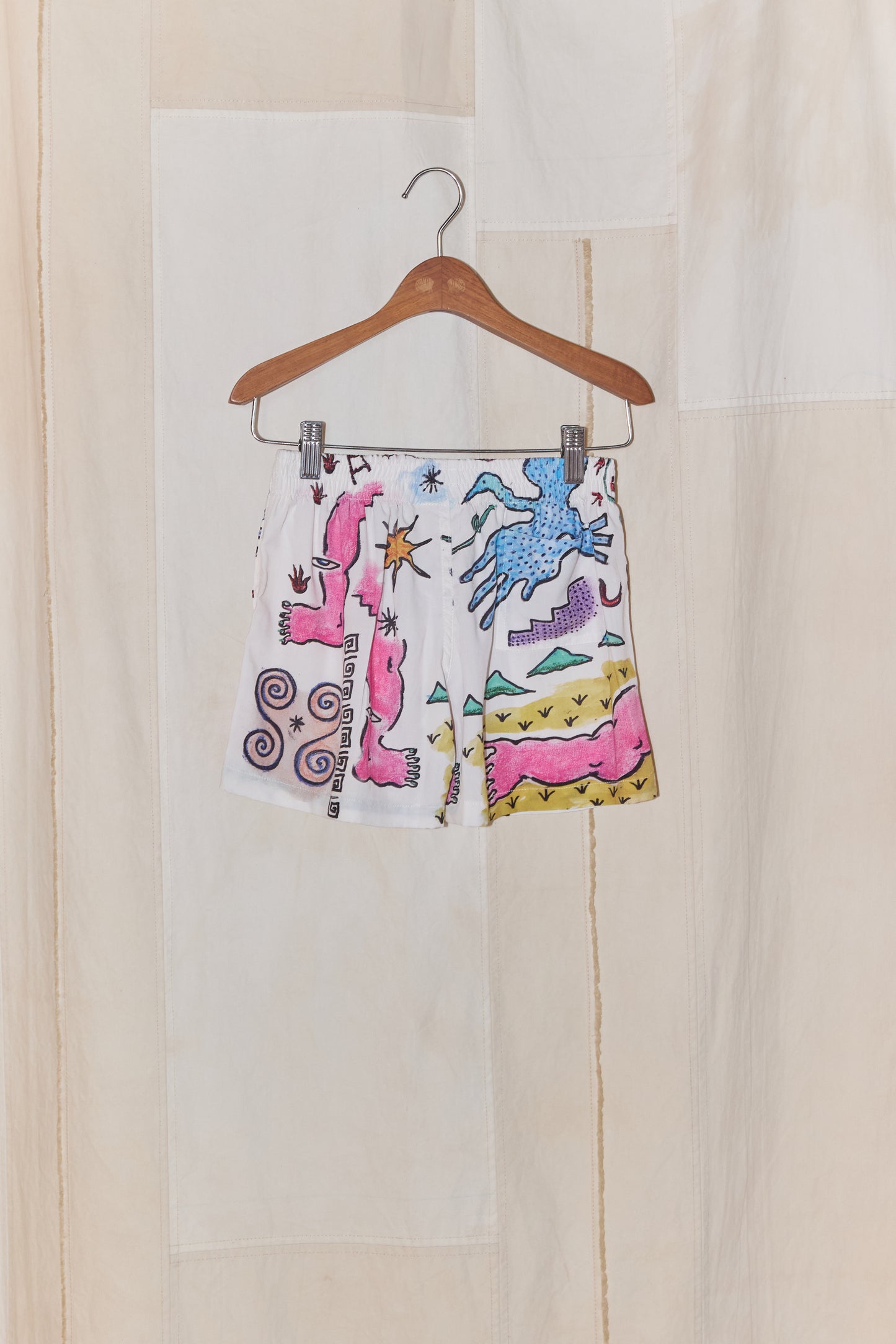 Kids Flying Bird Short