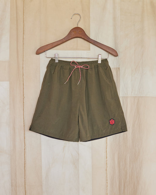 Eighties Olive Boardshort