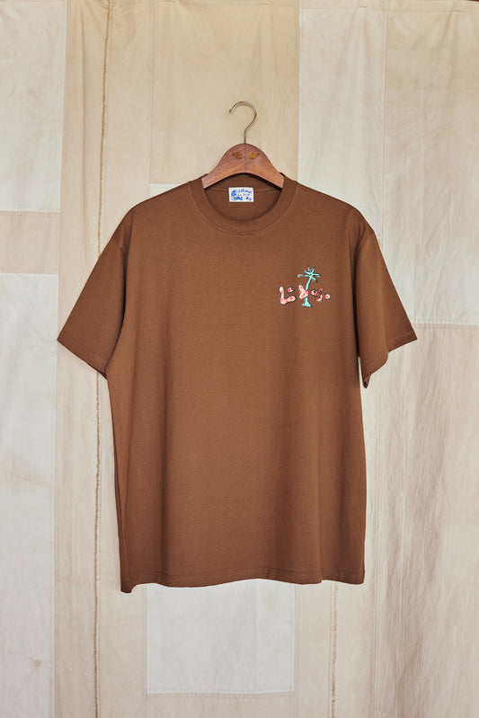 Dug Down T-Shirt in Brown