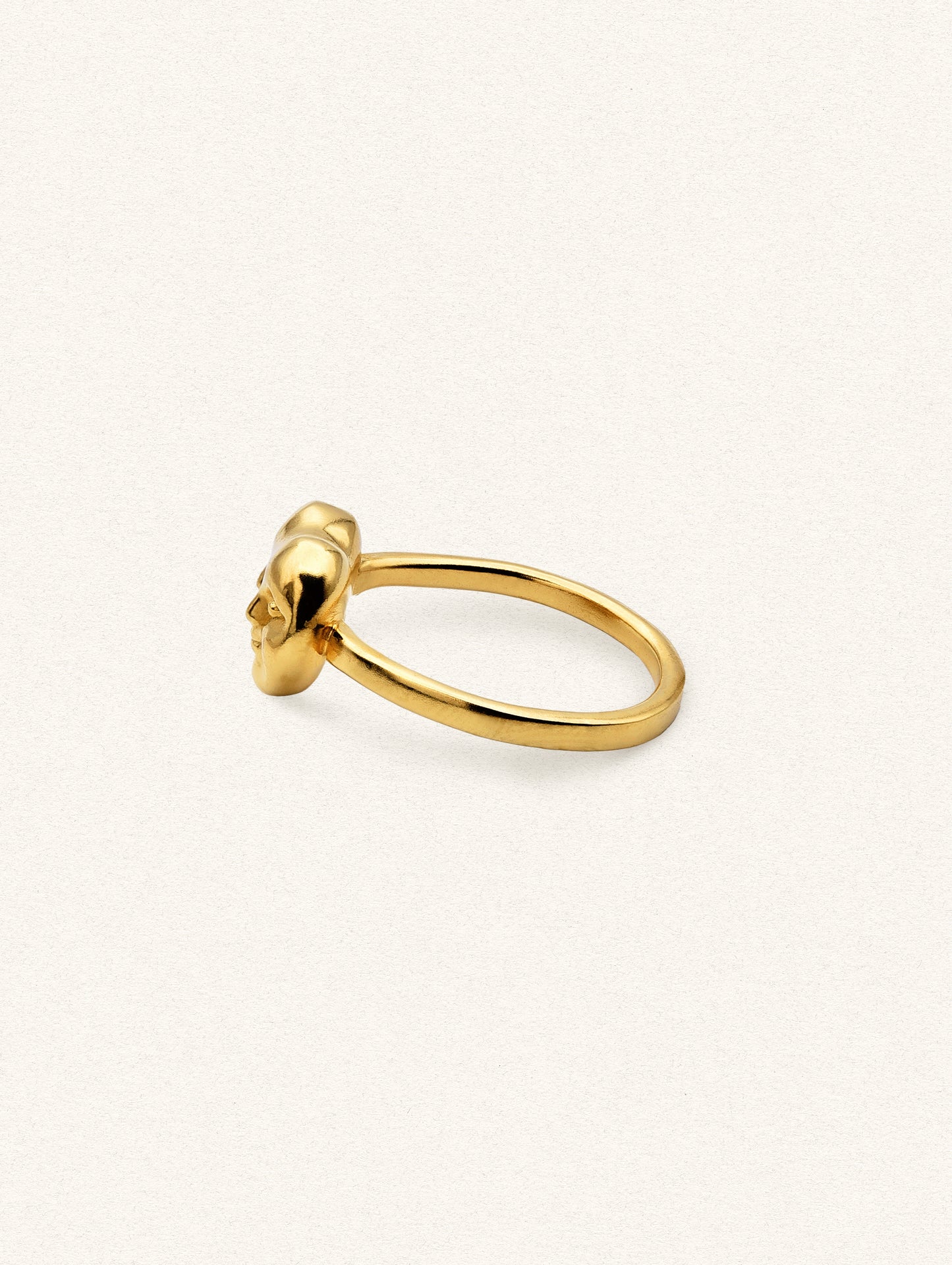 Magic Bean Ring In Gold