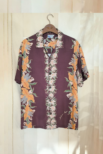Hibiscus Purple Shirt