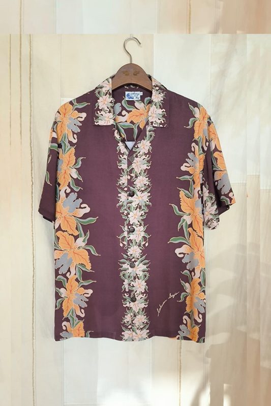 Hibiscus Purple Shirt