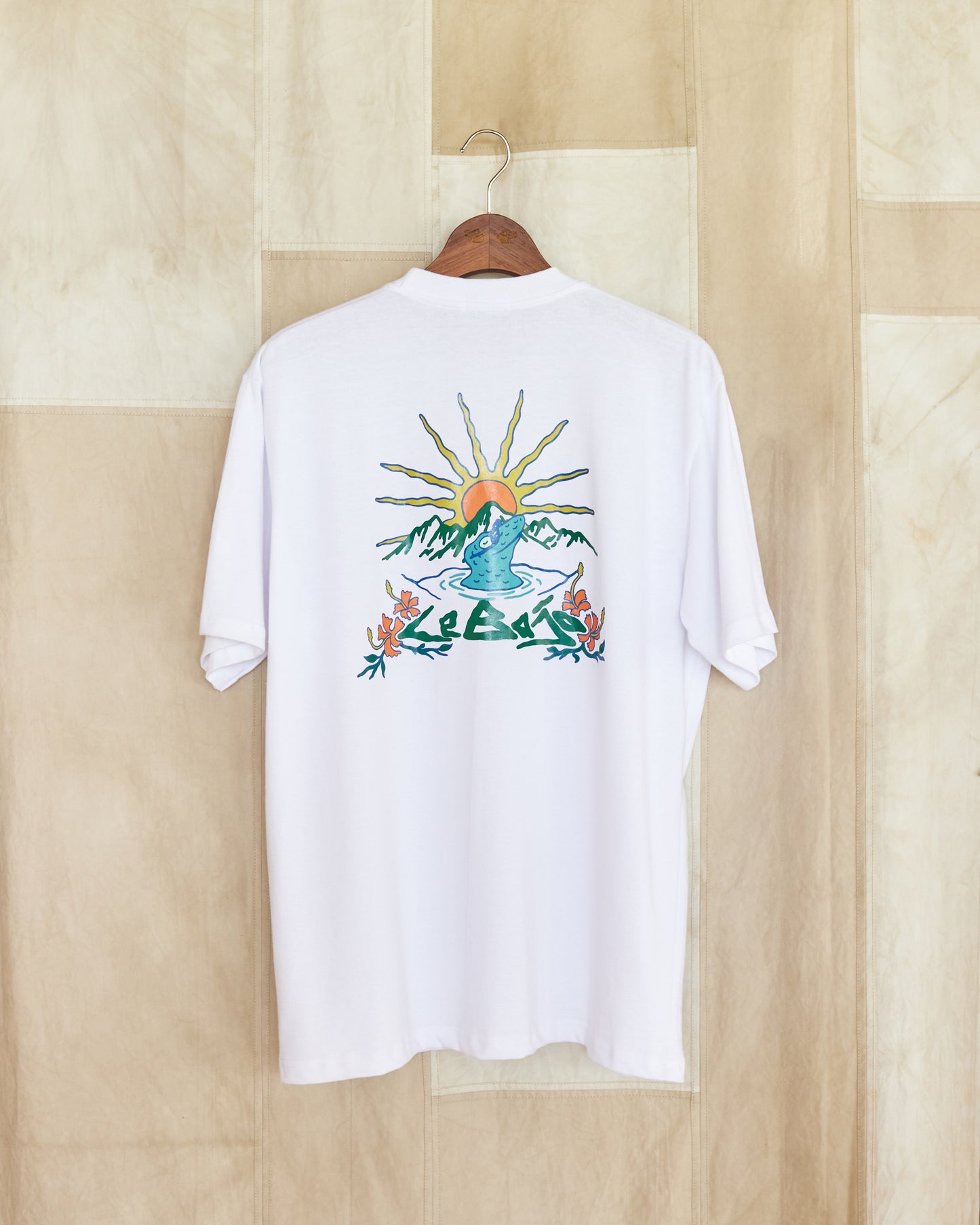 Komodo Sunbathing T-shirt in White