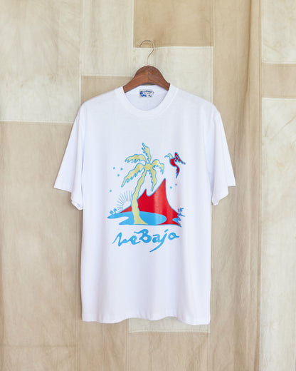 Island T-shirt in White